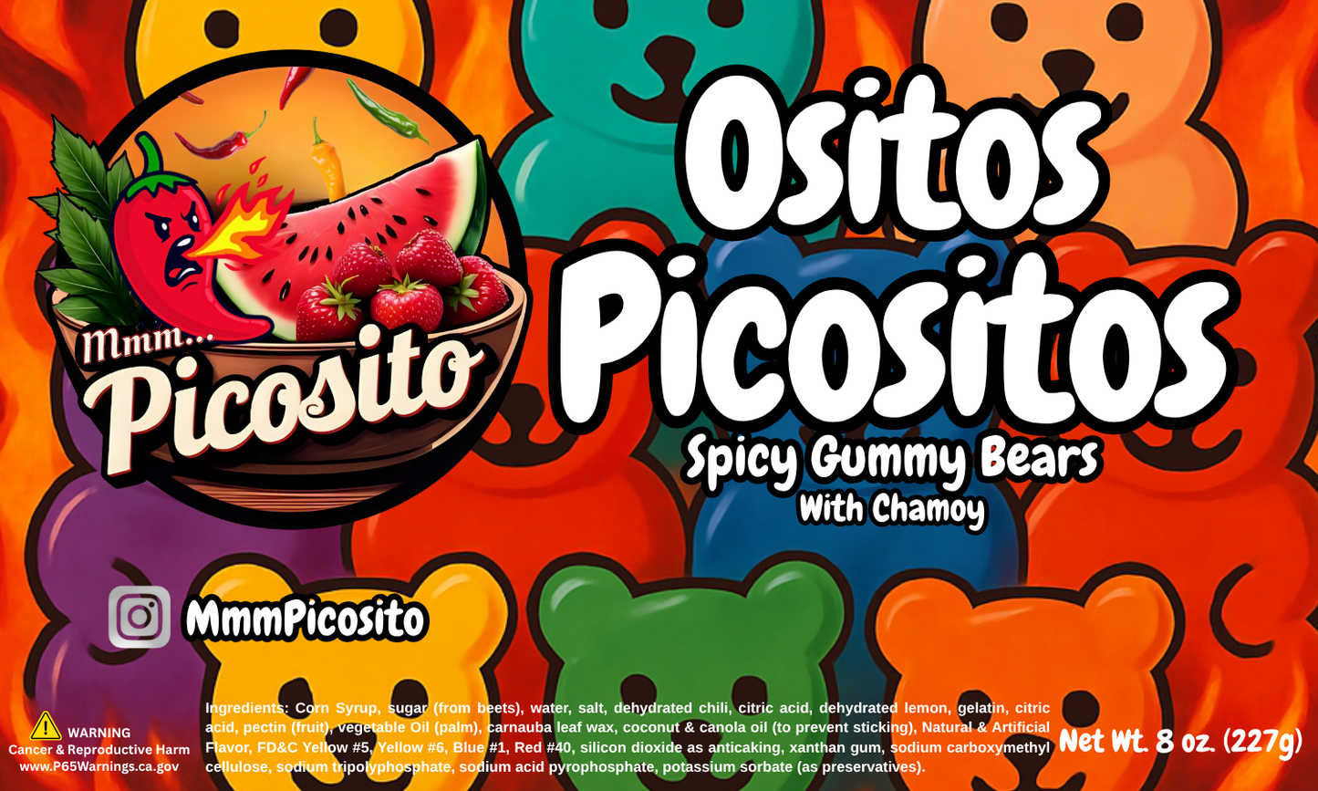 Ositos Picositos - Spicy Gummy Bears 8oz