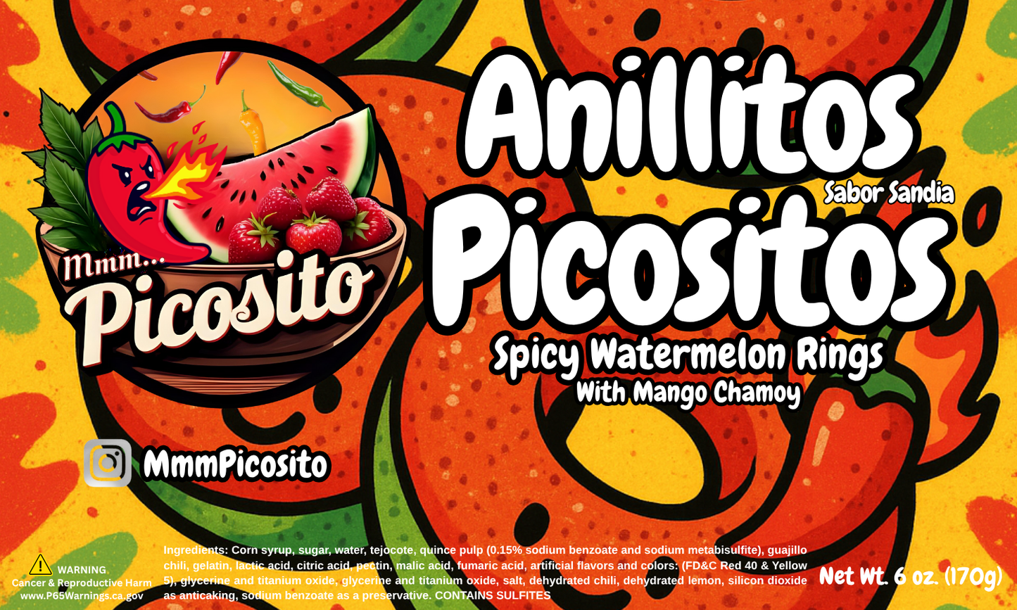 Anillitos Picositos with Mango Chamoy 6oz