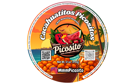 Cacahuatitos Picositos (Spicy Peanuts) 10oz