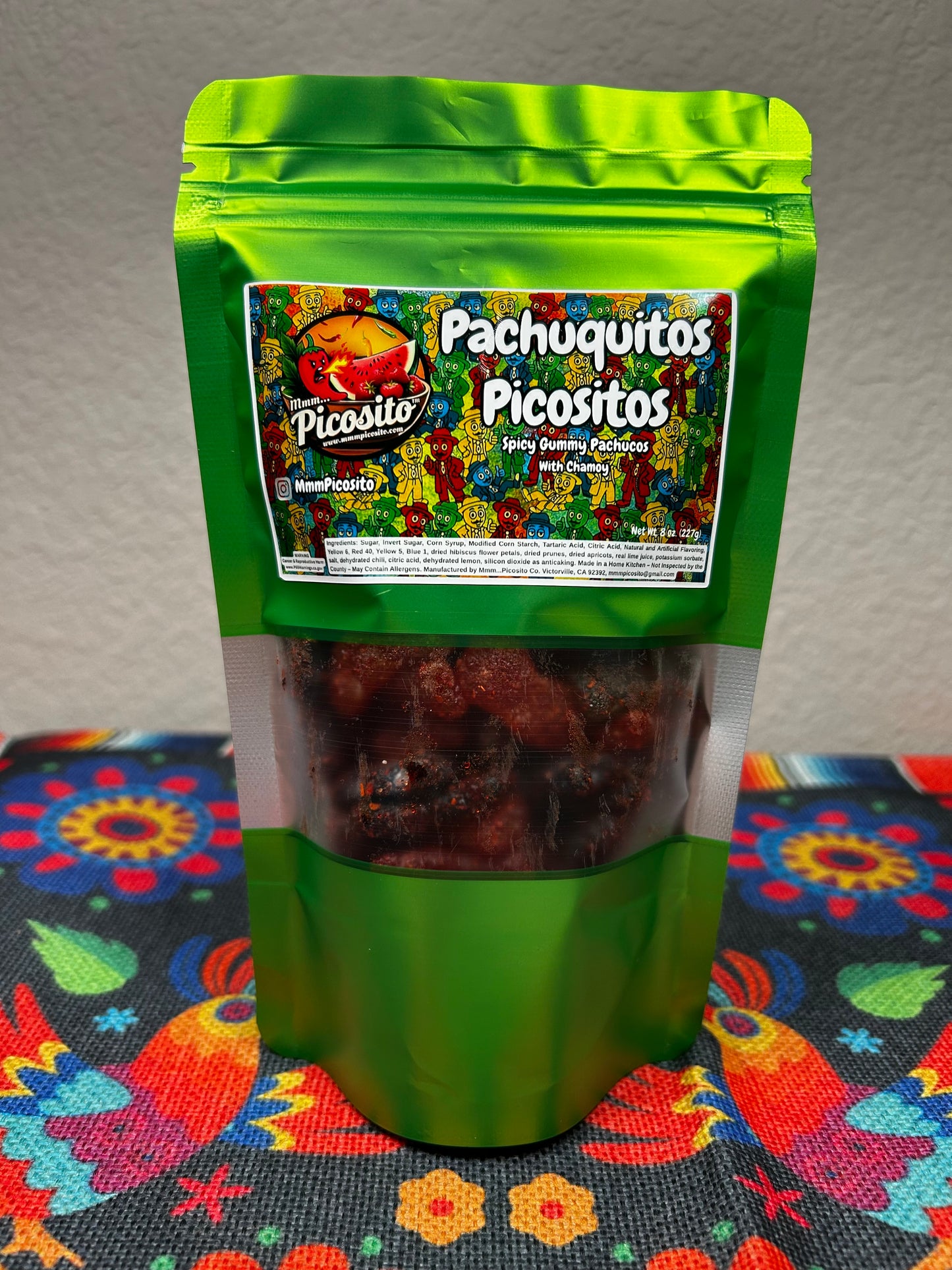 Pachuquitos Picositos - Spicy Gummy Pachucos 8oz