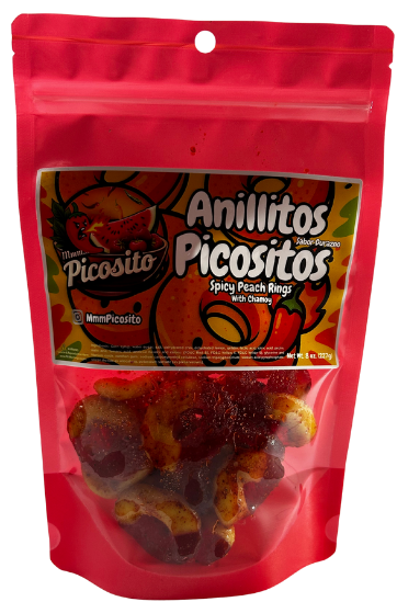 Anillitos Picositos - Spicy Peach Rings 8oz