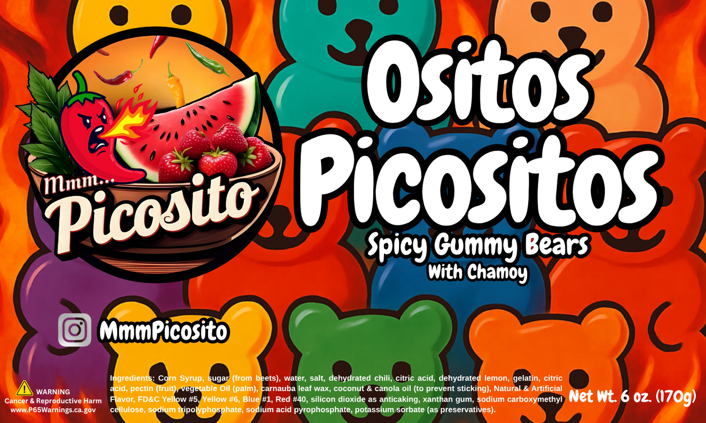 Ositos Picositos - Spicy Gummy Bears 6oz