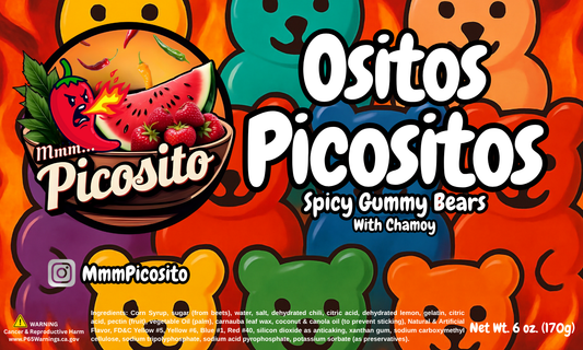 Ositos Picositos - Spicy Gummy Bears 6oz