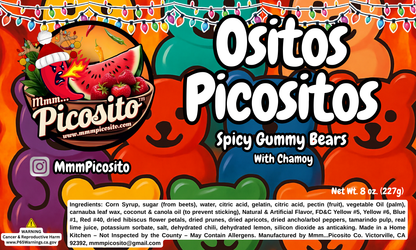 Ositos Picositos - Spicy Gummy Bears 8oz (Christmas Collection)