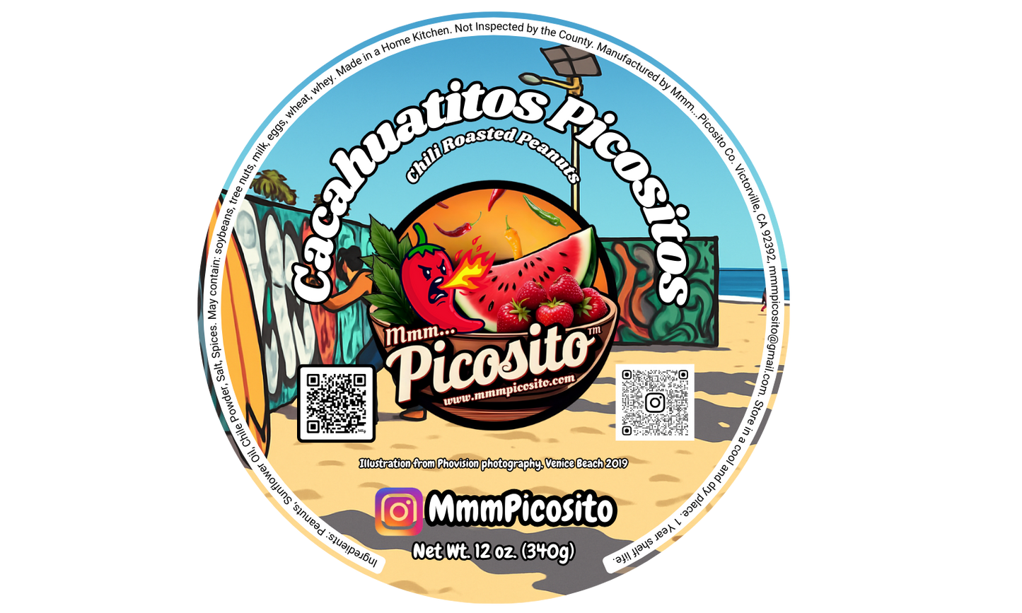 Cacahuatitos Picositos (Spicy Peanuts) 10oz