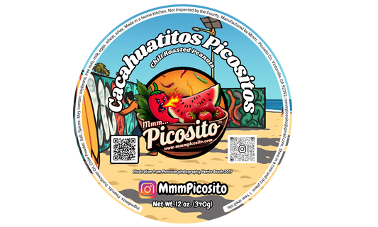 Cacahuatitos Picositos (Spicy Peanuts) 10oz