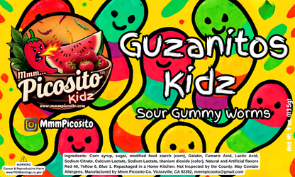 Guzanitos Kidz (Worms) 4oz