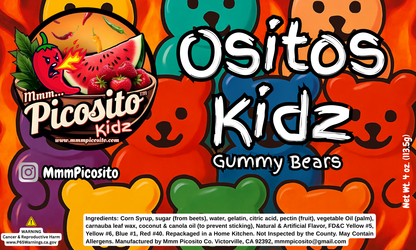 Ositos Kidz (Bears) 4oz