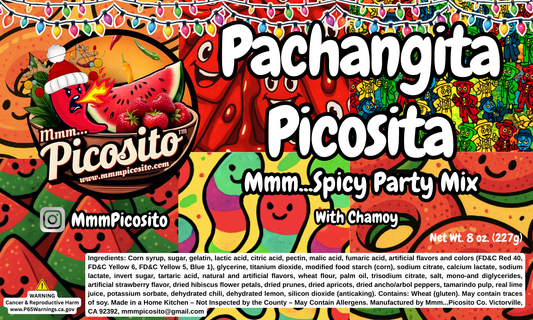 Pachangita Picosita - Mmm...Spicy Party Mix 8oz (Christmas Collection)