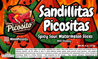 Sandillitas Picositas - Spicy Watermelon Slices 8oz