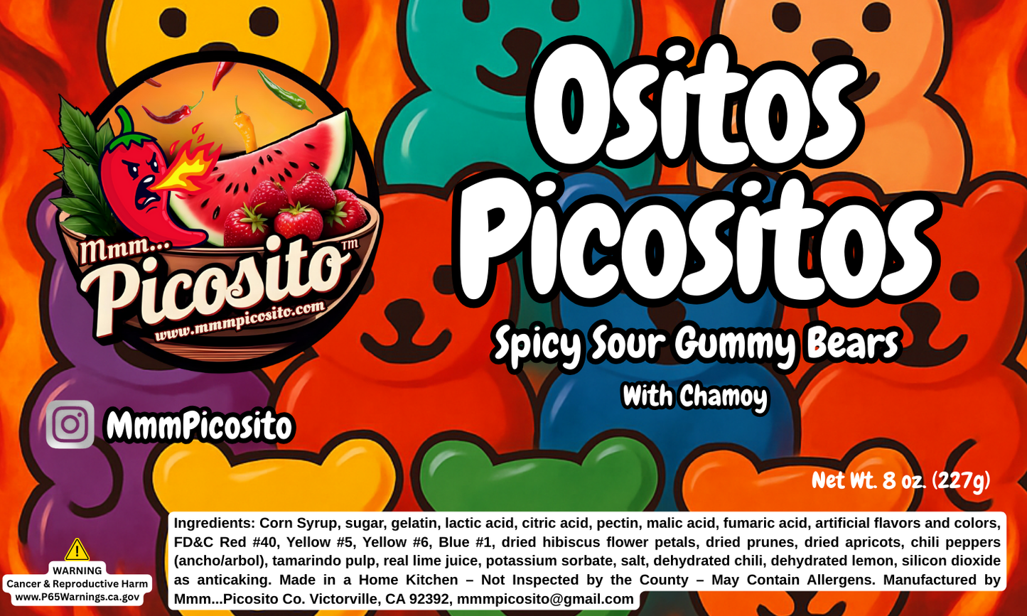 Ositos Picositos - Spicy Gummy Bears 8oz