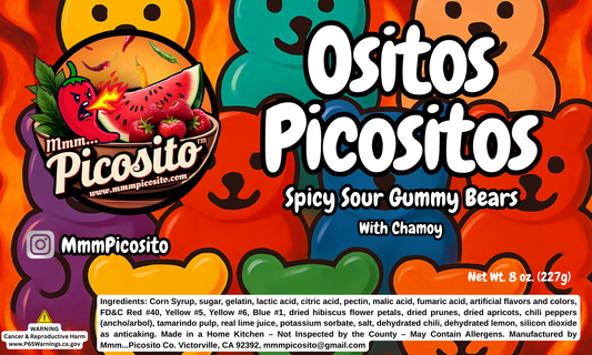Ositos Picositos - Spicy Gummy Bears 8oz