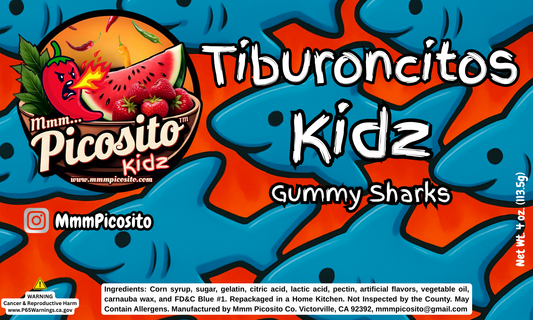 Tiburoncitos Kidz (Sharks) 4oz